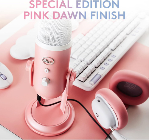 Microfono Usb Para Juegos Blue Yeti Premium Para Streaming,