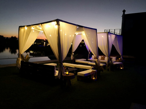 Alquiler Livings Rústicos Pallet Y Ambientación Para Eventos