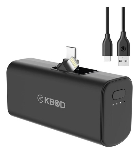 Batería Power Bank 5.000 Mah Kbod Mini Pr05 Dual Hasta 20w