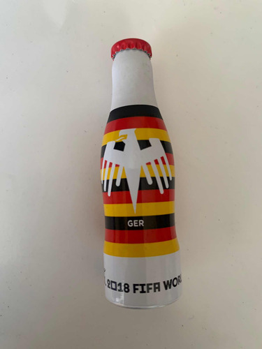 Mini Botella Coca Cola 10 Diferentes Mundial Fut Rusia 2018 (Usado)