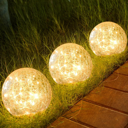 Luces Solares Led Impermeables Para Jardín Y Patio