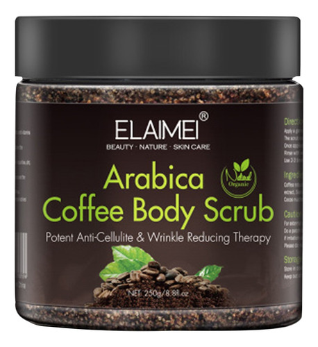 O Coffee Scrub Exfoliante Y Limpiador Corporal M 8001