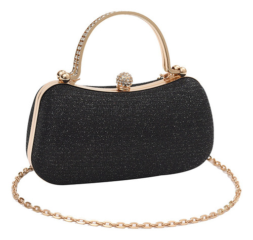 Bolso De Fiesta Con Cadena.