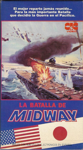 La Batalla De Midway Vhs Robert Mitchum Robert Wagner 1976