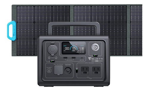 Bluetti Generador Solar Eb3a Panel Pv200 Incluido Estacion 2