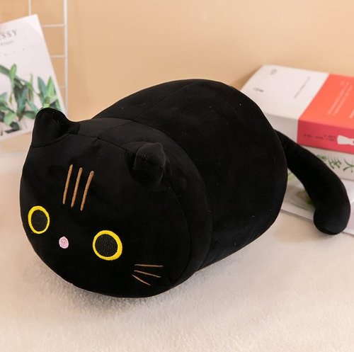 Peluche Gato Negro 25 Cm