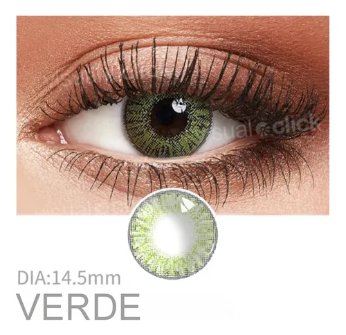 Lentes de contacto color verde miel best sale