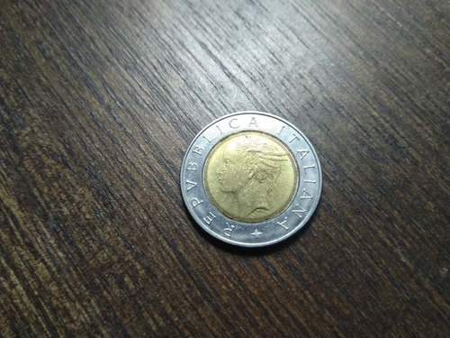 Moneda Italia 500 Liras