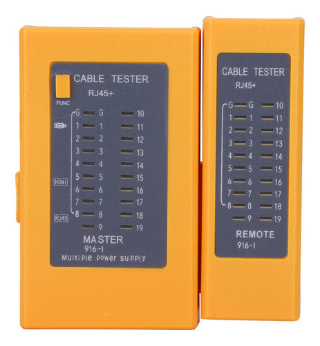Testador De Cabo Digital De Alta Definição Hdmi Portátil Rj4