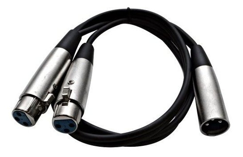 Seismic Audio - Sa-y4.3 - Cable De Conexión Divisor De 3 Pie