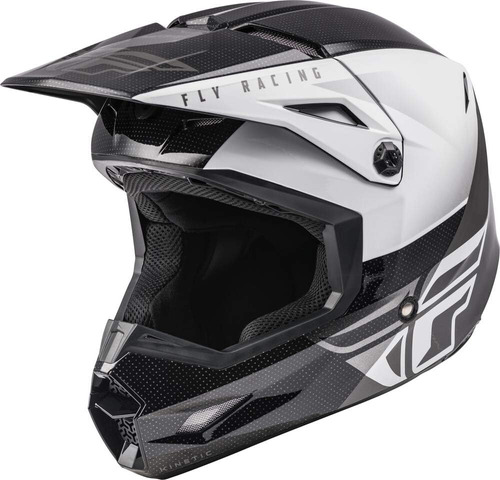 Casco Para Moto Fly Racing Kinetic Str Talla M Color Negro