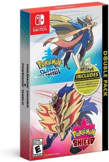 Pokemon Double Pack Sword Shield Dual Nintendo Switch Stock