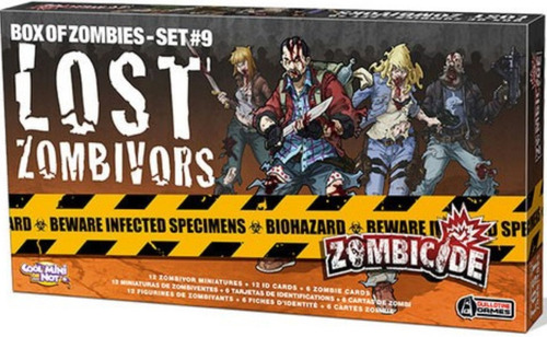 Lost Zombivors - Expansão Jogo Tabuleiro Imp. Zombicide