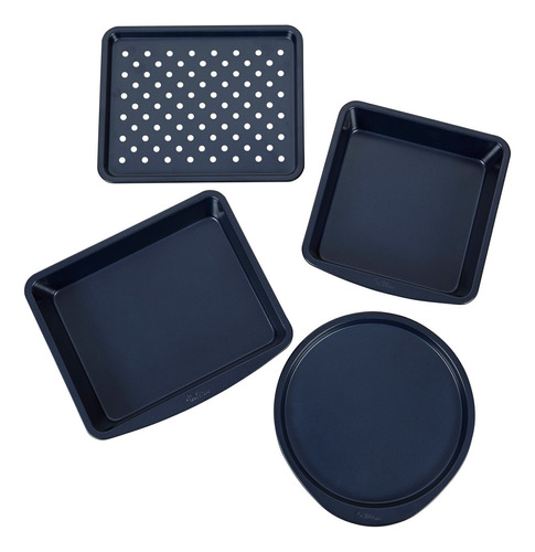 4 Charolas Wilton Para Cocinar U Hornear Pan Pizza Galletas