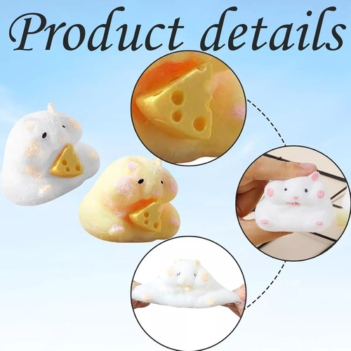 Zl Squeeze Hamster Squishy Toy For Aliviar El Estrés 2