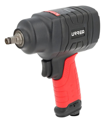 Pistola De Impacto Neumatico Cuadro 3/8 Urrea Color Negro