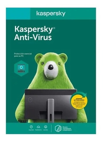 Imagen 1 de 2 de Kaspersky Antivirus 1 Dispositivo 2 Años Licencia Digital