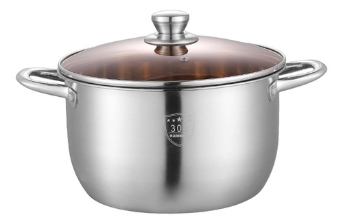 Panela De Aço Inoxidável Antiaderente, Panela De 23,5 Cm