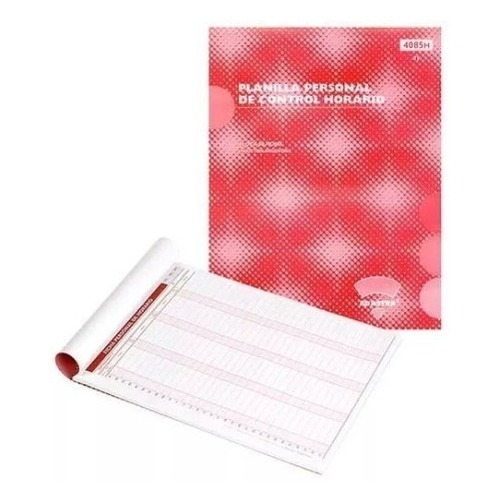 Planilla Personal De Control Horario Ad Astra 4085h X50