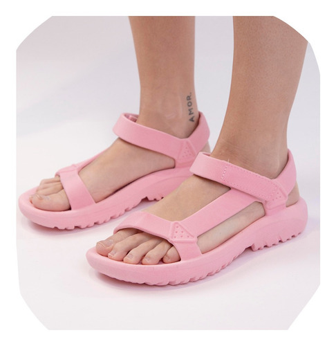 Sandalias Mujer Goma Colores Liviana Playa Verano Ojota Teva