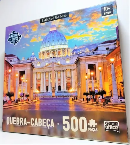 QUEBRA-CABEÇA 500 PÇS - BASÍLICA DE SÃO PEDRO, VATICANO