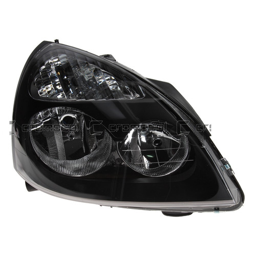Imagen 2 de 10 de Juego Optica Renault Clio 2 2003 2004 2005 2010 2012 Negro
