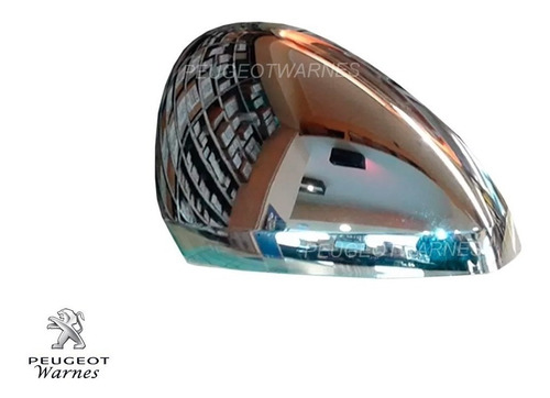 Imagen 3 de 10 de Juego Cachas Espejo Cromadas Originales Citroen C4 Linea Nva
