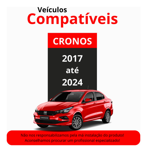Farol Direito Cronos 17 2018 2019 20 2021 22 2023 2024 C/led