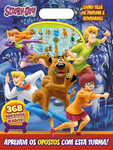 Scooby Doo Livro Tela de Pintura e Atividades, de () On Line a. Editora IBC - Instituto Brasileiro de Cultura Ltda, capa mole em português, 2022