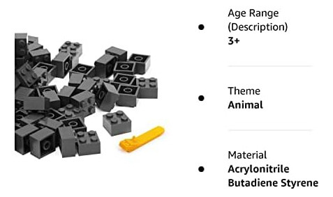 Unirolic Classic Building Bricks, 200 Piezas 2x2 Bloques De
