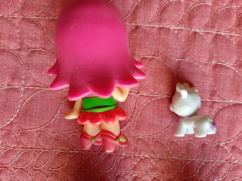 3 Pinypon De 7cms Con Vaquita De Mascota (Usado)