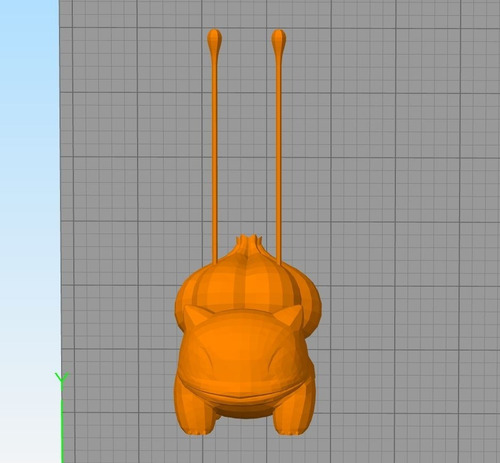Pokemon Bulbasaur Latigo Cepa - Archivo Stl - 3d