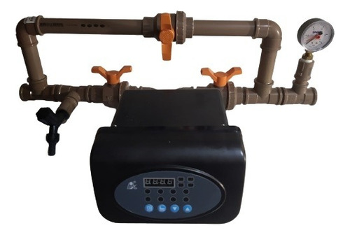 Filtro De Água Abrandador Sulfato 2,5 A 4,0 M³/h Automático