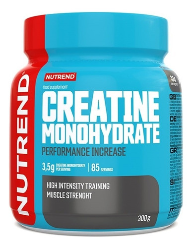 Creatine Monohydrate Nutrend  85 Servicios 300 Gr
