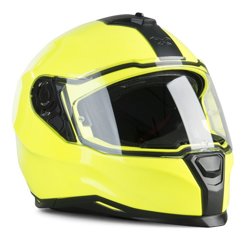 Imagen 2 de 3 de Casco Integral Nexx Sx100 Core Neon Amarillo