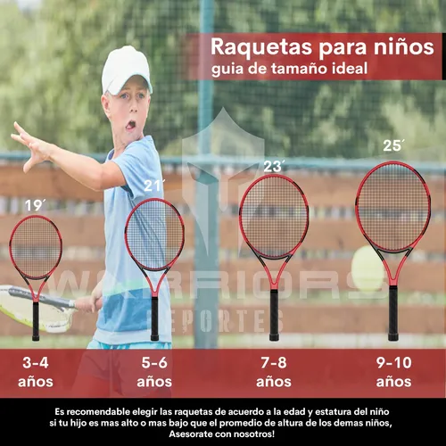 Raqueta niño online 6 años