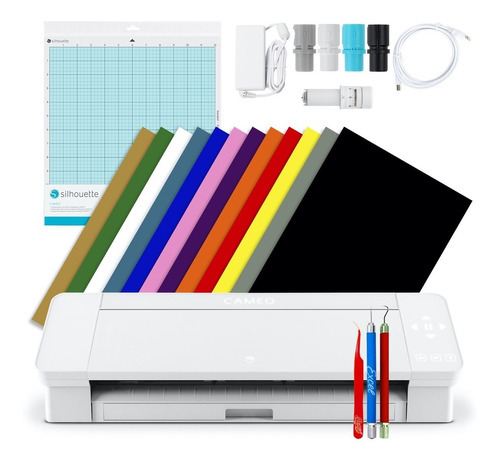 Plotter de corte de mesa Silhouette Cameo 4, cor branca