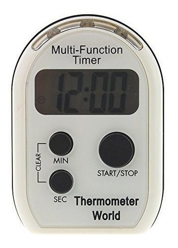 Termometro Temporizador Mundial Multifuncion Con Alarmas S