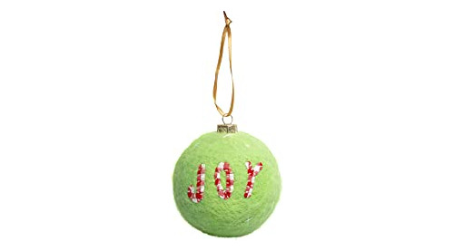 Pearhead Festive Green Bauble Red Plaid Detalles, 9tckj