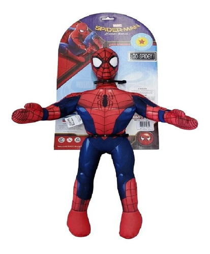 Imagen 1 de 4 de Muñeco Spiderman Peluche Soft New Toys Playking