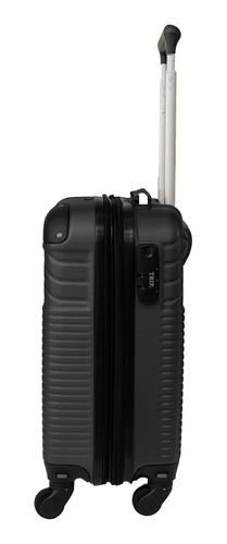 Mala De Bordo Antifurto Pp 9kg Com Expansor Roda Removível