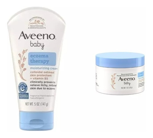 Pack Aveeno Eczema Crema + Balsamo