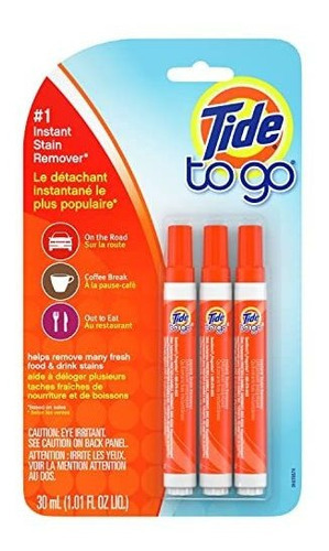 Removedor Instantâneo De Manchas Tide To Go, 3 Unidades