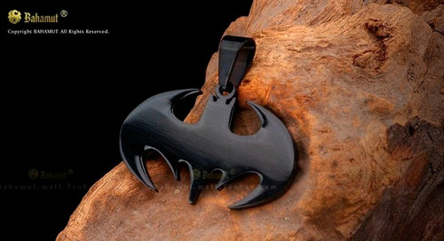 Batman Negro  Dije Acero Inox Superheroes 