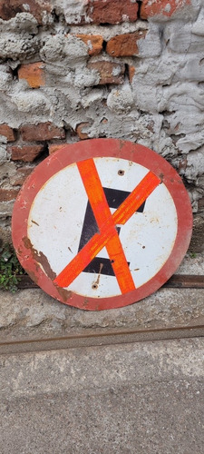 Imagen 1 de 1 de Cartel Señalizacion Prohibido Estacionar Y Detenerse 50 Cns