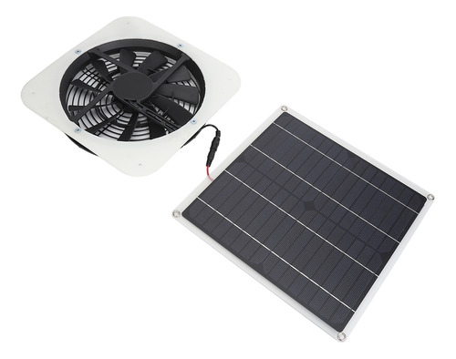 Kit De Ventilador De Panel Solar, Extractor De Aire Solar De