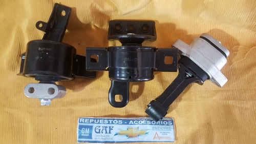 Kit Soporte Patas De Motor Y Caja Chevrolet Aveo - Aveo G3