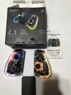 Joy-cons Pro Edición Especial Rgb Para Nintendo Switch