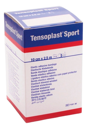Tensoplast Sport 10cm - Cinta Venda Elástica Adhesiva - Bsn