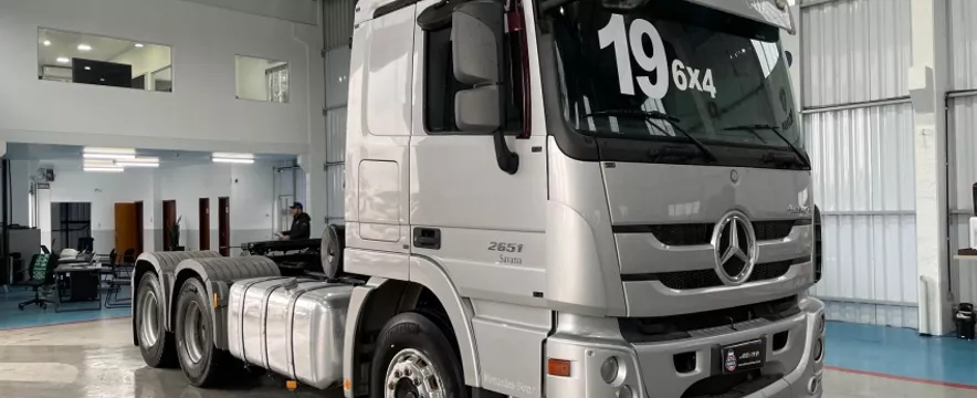 Mercedes Benz Actros 2651 6x4 2019 Em Preparação